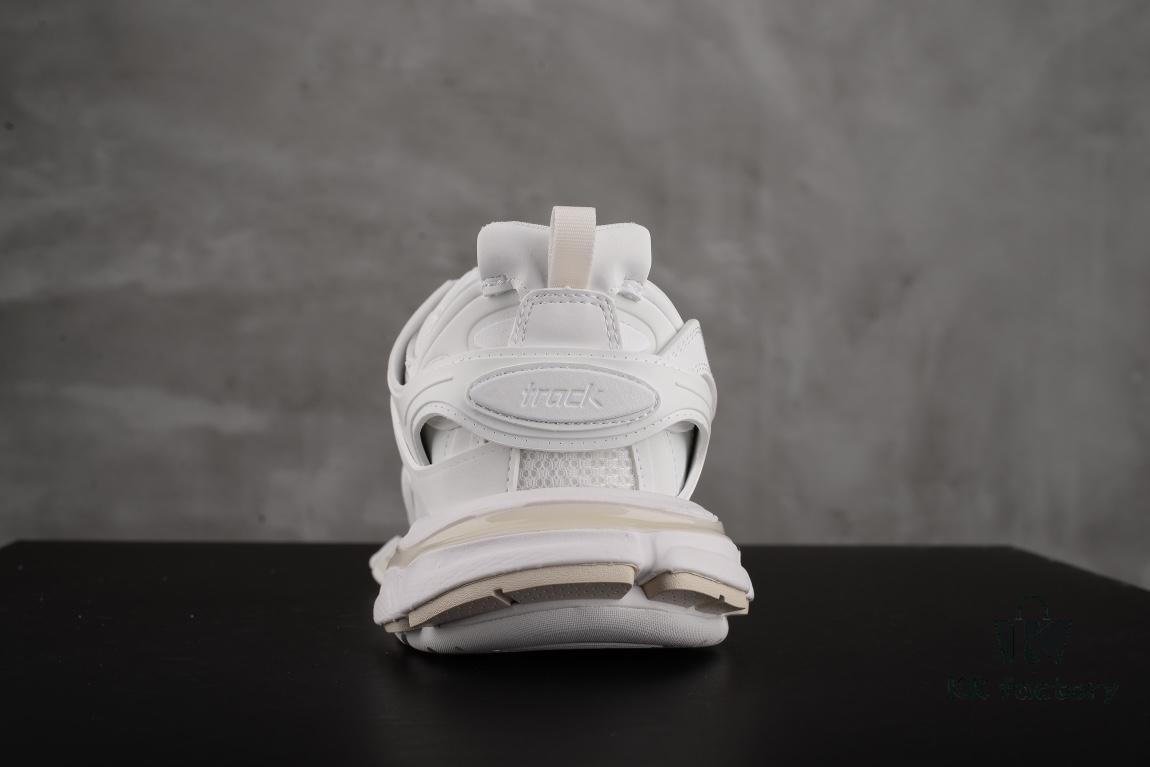 6930e8cf6e68136f4d9b2ef4 Newly Released Paris Factory Original Bottom Surface Balenciaga Track 3rd Generation Series Pure White