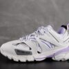 6930e8d36e68136f4d9b2efa Newly Released Paris-made Balenciaga Track 3 Series White and Purple - Premium Quality, Correct Leather Edge and Shoe Shape