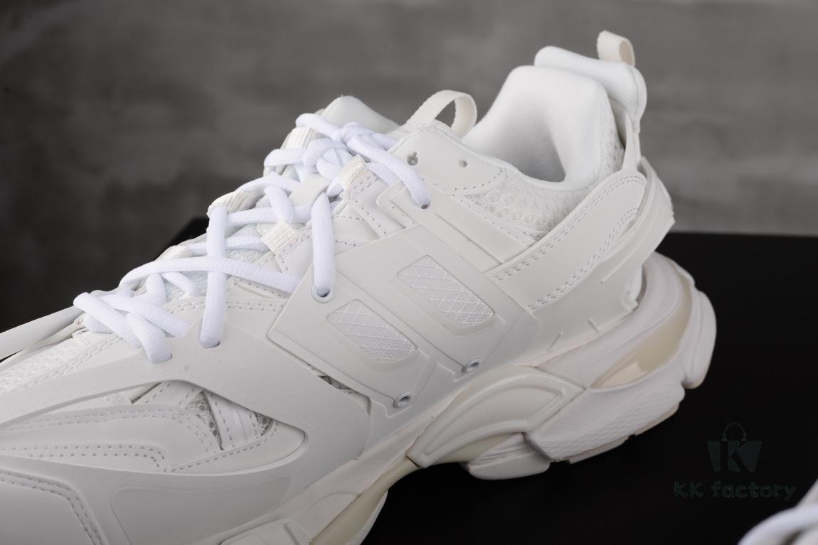 6930e8d36e68136f4d9b2efb Newly Released Paris Factory Original Bottom Surface Balenciaga Track 3rd Generation Series Pure White