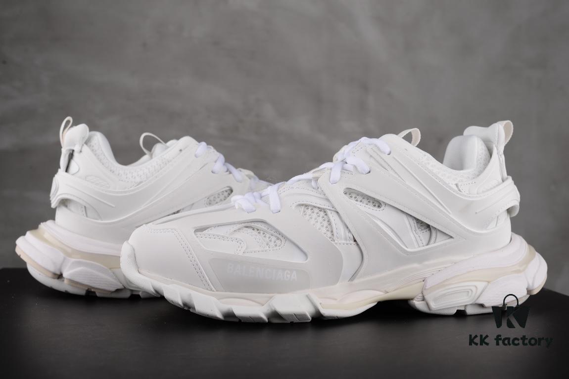 6930e8d46e68136f4d9b2efc Newly Released Paris Factory Original Bottom Surface Balenciaga Track 3rd Generation Series Pure White