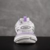 6930e8d56e68136f4d9b2efe Newly Released Paris-made Balenciaga Track 3 Series White and Purple - Premium Quality, Correct Leather Edge and Shoe Shape