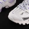 6930e8d76e68136f4d9b2f00 Newly Released Paris-made Balenciaga Track 3 Series White and Purple - Premium Quality, Correct Leather Edge and Shoe Shape