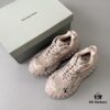 6930e8d96e68136f4d9b2f03 BALENCIAGA Defender Brown Tire Rubber Platform Sneakers Unisex