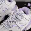 6930e8de6e68136f4d9b2f09 Newly Released Paris-made Balenciaga Track 3 Series White and Purple - Premium Quality, Correct Leather Edge and Shoe Shape