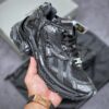 6930e8e16e68136f4d9b2f0f KITH x BALENCIAGA Runner Sneaker Low-Top Retro Running Shoes 'Deconstructed Black and White Logo'