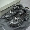 6930e8e46e68136f4d9b2f14 KITH x BALENCIAGA Runner Sneaker Low-Top Retro Running Shoes 'Deconstructed Black and White Logo'