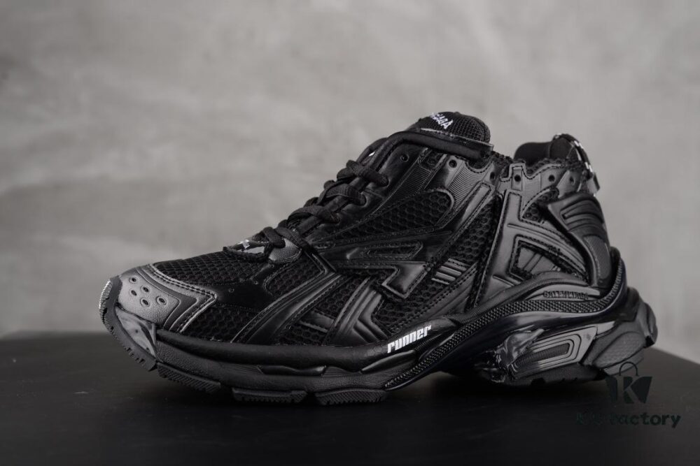 6930e8e66e68136f4d9b2f16 Newly Released Original Bottom Surface Paris Factory Balenciaga Runner 7th Generation Series All Black - Circle Quality Top Tier