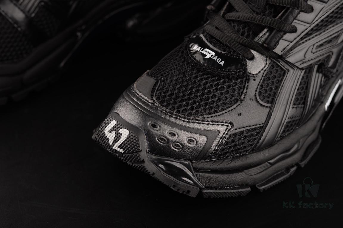 6930e8e96e68136f4d9b2f1b Newly Released Original Bottom Surface Paris Factory Balenciaga Runner 7th Generation Series All Black - Circle Quality Top Tier