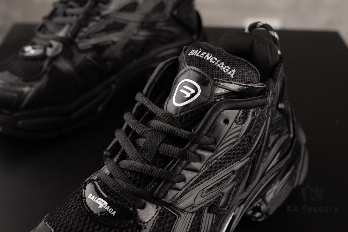 6930e8eb6e68136f4d9b2f1d Newly Released Original Bottom Surface Paris Factory Balenciaga Runner 7th Generation Series All Black - Circle Quality Top Tier