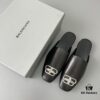 Balenciaga Cozy Flat Slip-on Fashion Sandals in Imported Calfskin