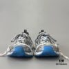 6930e8fe6e68136f4d9b2f39 Balenciaga 3XL Mesh Lace-Up Distressed Low-Top Dad Shoes in Silver Blue