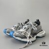 6930e8fe6e68136f4d9b2f3a Balenciaga 3XL Mesh Lace-Up Distressed Low-Top Dad Shoes in Silver Blue