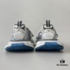 6930e9016e68136f4d9b2f3e Balenciaga 3XL Mesh Lace-Up Distressed Low-Top Dad Shoes in Silver Blue