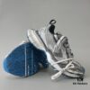 6930e9046e68136f4d9b2f3f Balenciaga 3XL Mesh Lace-Up Distressed Low-Top Dad Shoes in Silver Blue