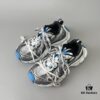 6930e9046e68136f4d9b2f41 Balenciaga 3XL Mesh Lace-Up Distressed Low-Top Dad Shoes in Silver Blue