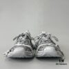 6930e9056e68136f4d9b2f44 Balenciaga 3XL Mesh Lace-Up Distressed Low-Top Dad Sneakers in Gray