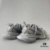 6930e9066e68136f4d9b2f46 Balenciaga 3XL Mesh Lace-Up Distressed Low-Top Dad Sneakers in Gray