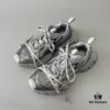 6930e90a6e68136f4d9b2f4b Balenciaga 3XL Mesh Lace-Up Distressed Low-Top Dad Sneakers in Gray