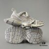 6930e91d6e68136f4d9b2f65 Balenciaga 3XL Mesh Lace-Up Distressed Low-Top Dad Sneakers in Light Beige