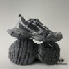 6930e9366e68136f4d9b2f87 Balenciaga 3XL Mesh Lace-Up Distressed Low-Top Daddy Sneakers in Black and White