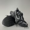 6930e9366e68136f4d9b2f88 Balenciaga 3XL Mesh Lace-Up Distressed Low-Top Daddy Sneakers in Black and White