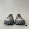 6930e9396e68136f4d9b2f8c Balenciaga Tractor Leather Chunky Sole Lace-Up Shoes