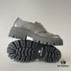 6930e93c6e68136f4d9b2f90 Balenciaga Tractor Leather Chunky Sole Lace-Up Shoes
