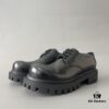 6930e9506e68136f4d9b2fb0 Balenciaga Sergent Derby Shoes in Black Split-Pearl Calfskin