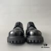 6930e9516e68136f4d9b2fb1 Balenciaga Sergent Derby Shoes in Black Split-Pearl Calfskin