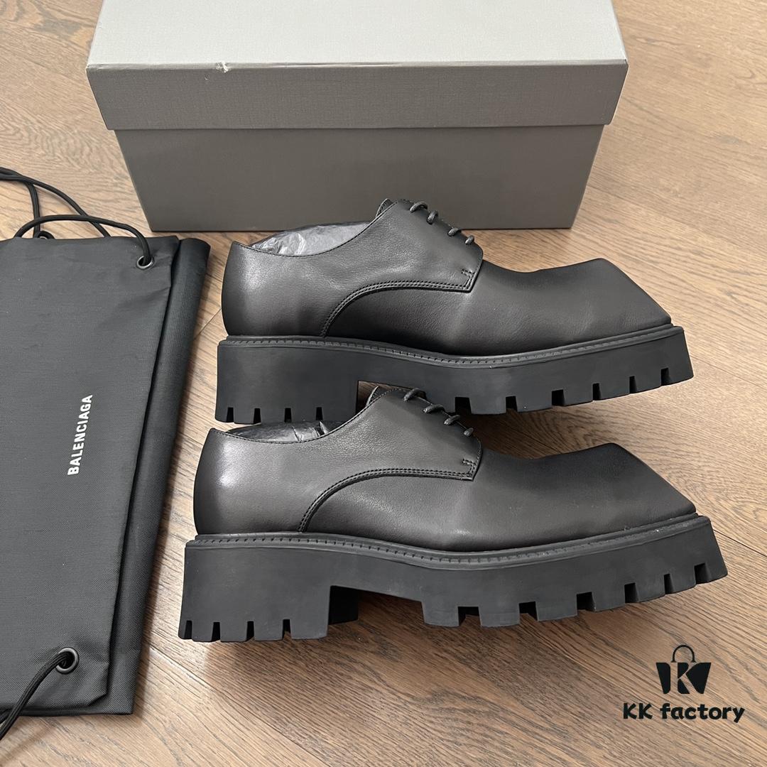 6930e9656e68136f4d9b2fd0 Balenciaga Derbies Lace-up Rhino Shoes