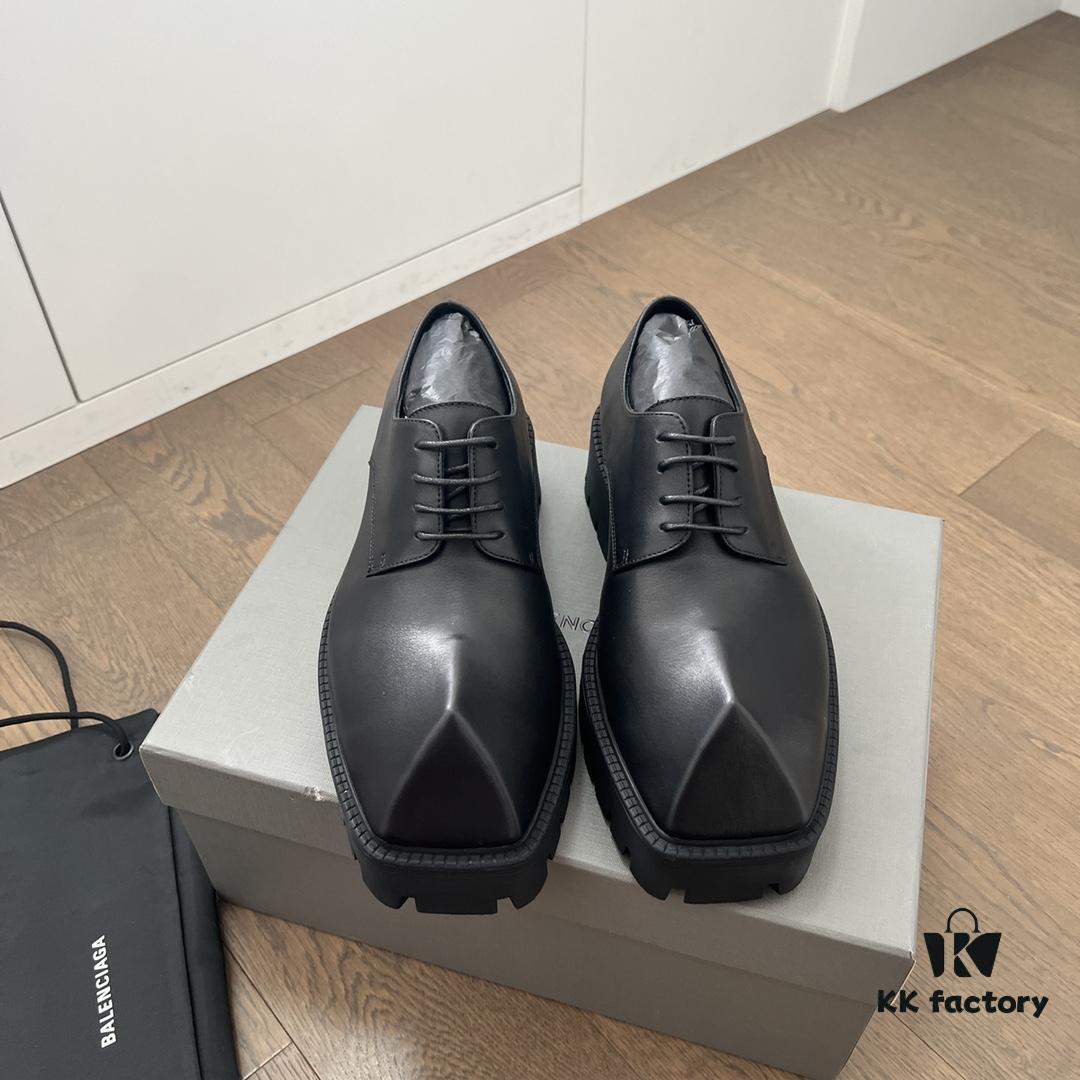 6930e9666e68136f4d9b2fd2 Balenciaga Derbies Lace-up Rhino Shoes
