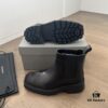 6930e96d6e68136f4d9b2fda Balenciaga Paris Rhino Chelsea Ankle Boots, Durable British Style, Mid-Cut Chukka Boots