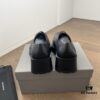 6930e9756e68136f4d9b2fe3 Balenciaga Trooper 4-Eyelet Lace-Up Platform Square-Toe Derby Shoes