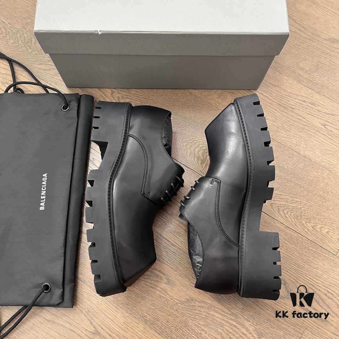 6930e9766e68136f4d9b2fe4 Balenciaga Derbies Lace-up Rhino Shoes