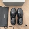 6930e9806e68136f4d9b2ff3 Balenciaga lace-up platform oxford casual leather shoes