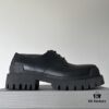 6930e9836e68136f4d9b2ff7 Balenciaga lace-up platform oxford casual leather shoes