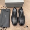 6930e98a6e68136f4d9b2fff Balenciaga 3-Eyelet Lace-Up Square-Toe Derby Shoes with Gear-Textured Sole