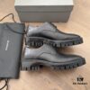 6930e98d6e68136f4d9b3003 Balenciaga 3-Eyelet Lace-Up Square-Toe Derby Shoes with Gear-Textured Sole
