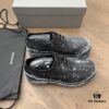 6930e99d6e68136f4d9b301a Balenciaga Strike Low-top Lace-up Three-eyelet in Asphalt Color