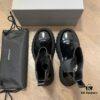 6930e9b96e68136f4d9b3035 Balenciaga Tractor Outsole Split Pearl Calfskin Thick-Soled Short Boots