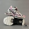 6930e9dc6e68136f4d9b3052 Balenciaga X-Pander Mesh Nylon Lace-Up Non-Slip Low-Cut Sneakers in White, Black, and Pink