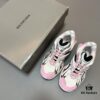 6930e9e16e68136f4d9b3056 Balenciaga X-Pander Mesh Nylon Lace-Up Non-Slip Low-Cut Sneakers in White, Black, and Pink