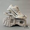 Balenciaga X-Pander Mesh Nylon Lace-Up Non-Slip Low-Cut Sneakers in Beige Brown