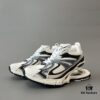 6930e9fc6e68136f4d9b3073 Balenciaga X-Pander Mesh Nylon Lace-Up Non-Slip Low-Cut Sneakers in Grey, White, and Black