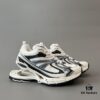 6930e9fd6e68136f4d9b3075 Balenciaga X-Pander Mesh Nylon Lace-Up Non-Slip Low-Cut Sneakers in Grey, White, and Black