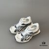 6930ea016e68136f4d9b3078 Balenciaga X-Pander Mesh Nylon Lace-Up Non-Slip Low-Cut Sneakers in Grey, White, and Black