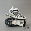 6930ea026e68136f4d9b3079 Balenciaga X-Pander Mesh Nylon Lace-Up Non-Slip Low-Cut Sneakers in Grey, White, and Black