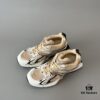 6930ea096e68136f4d9b3081 Balenciaga X-Pander Mesh Nylon Lace-up Non-slip Low-top Athletic Leisure Shoes in Rose Gold
