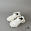 Balenciaga X-Pander Mesh Nylon Lace-Up Non-Slip Low-Cut Sneakers in White
