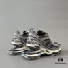 6930ea1a6e68136f4d9b308d Balenciaga X-Pander Mesh Nylon Low-Top Lace-Up Sneakers in Grey
